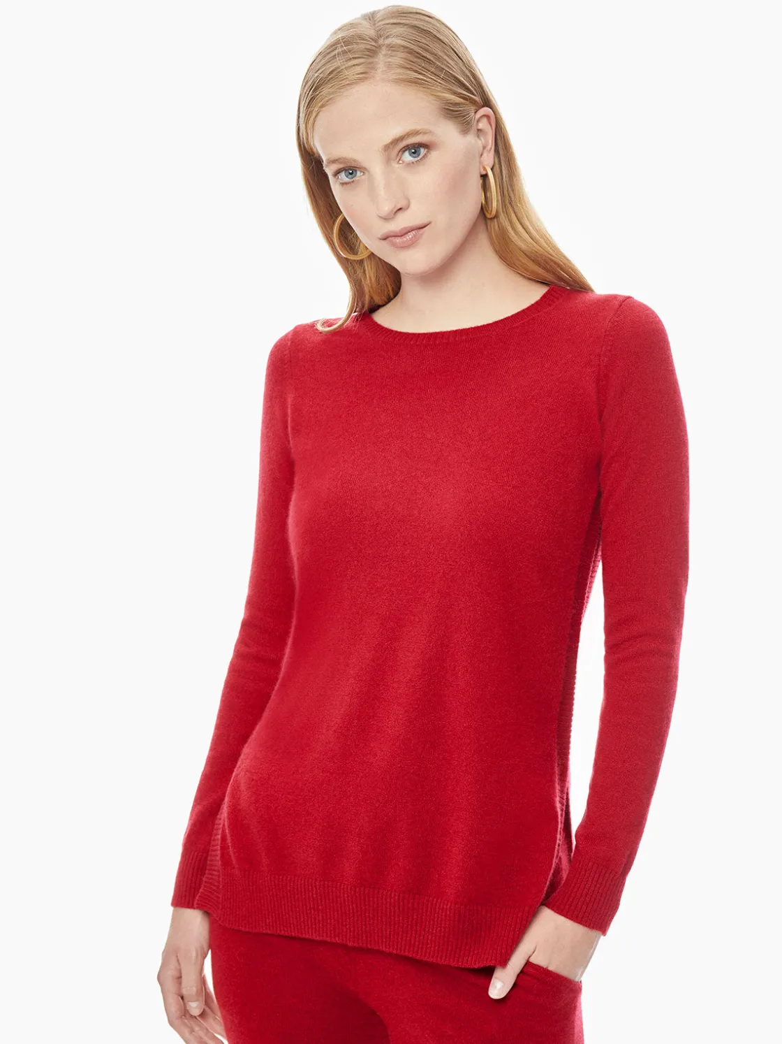 Misook Bateau Neck Top - Cashmere Sweater | * Tops & Tees