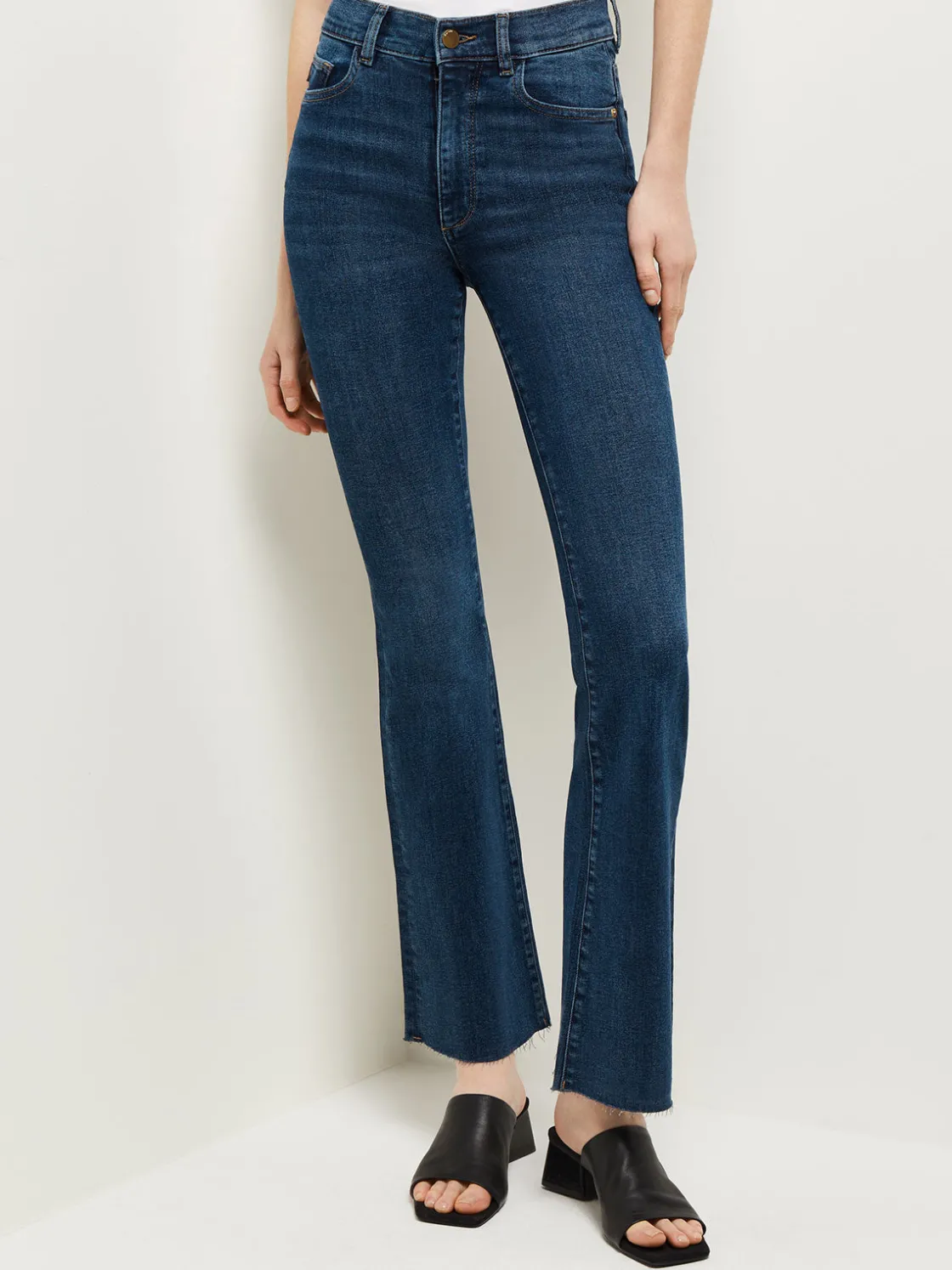 Misook Bridget High-Rise Bootcut Jeans* Pants & Shorts