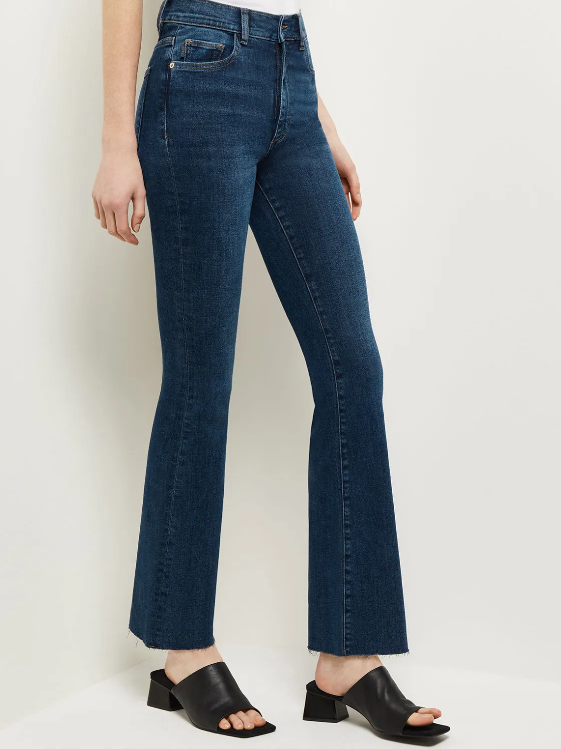 Misook Bridget High-Rise Bootcut Jeans* Pants & Shorts