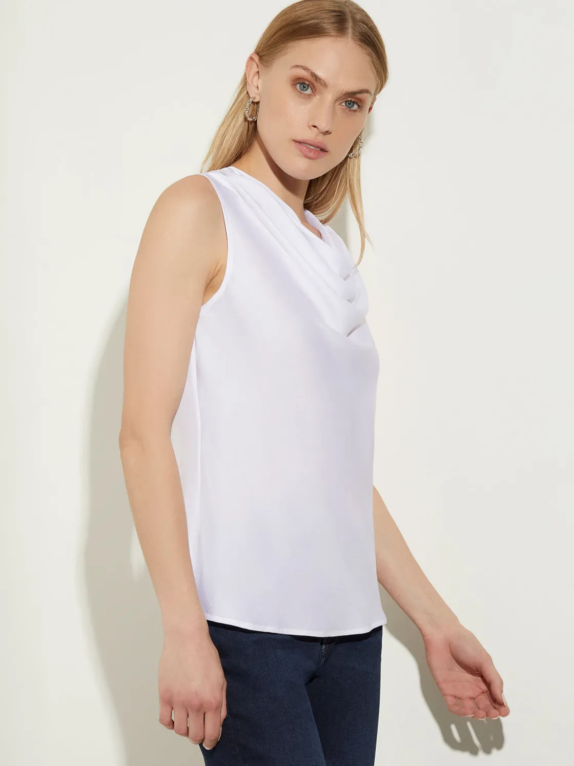 Misook Cowl Neck Blouse - Sleeveless Blouse | * Blouses & Shirts | Tops & Tees