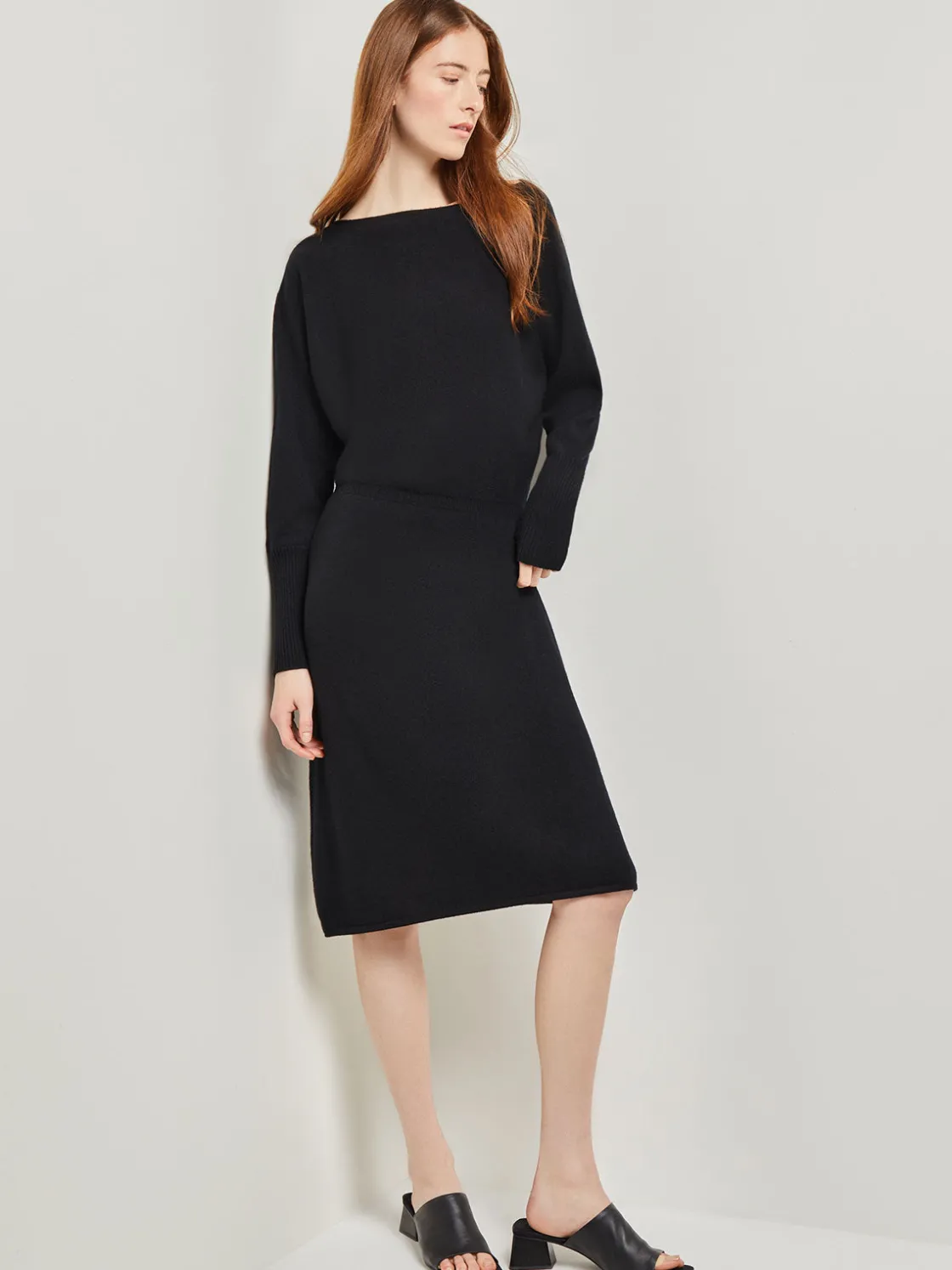 Misook Dolman Sleeve Cashmere Dress* Dresses