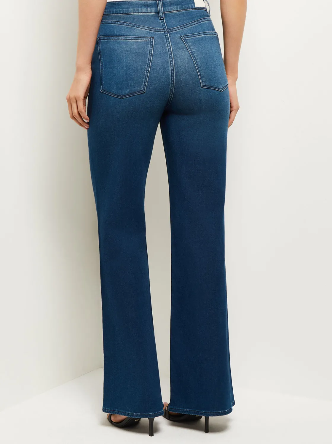 Misook Hepburn High-Rise Wide Leg Vintage Jean* Pants & Shorts