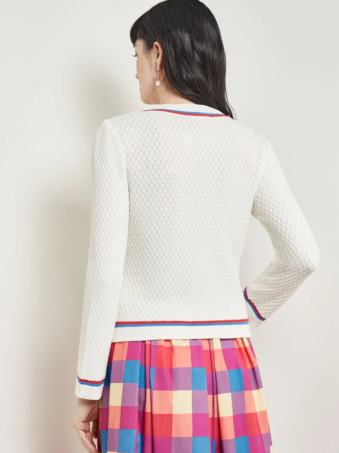 Misook Heritage Fit Jacket - Intarsia Soft Knit* Jackets & Coats