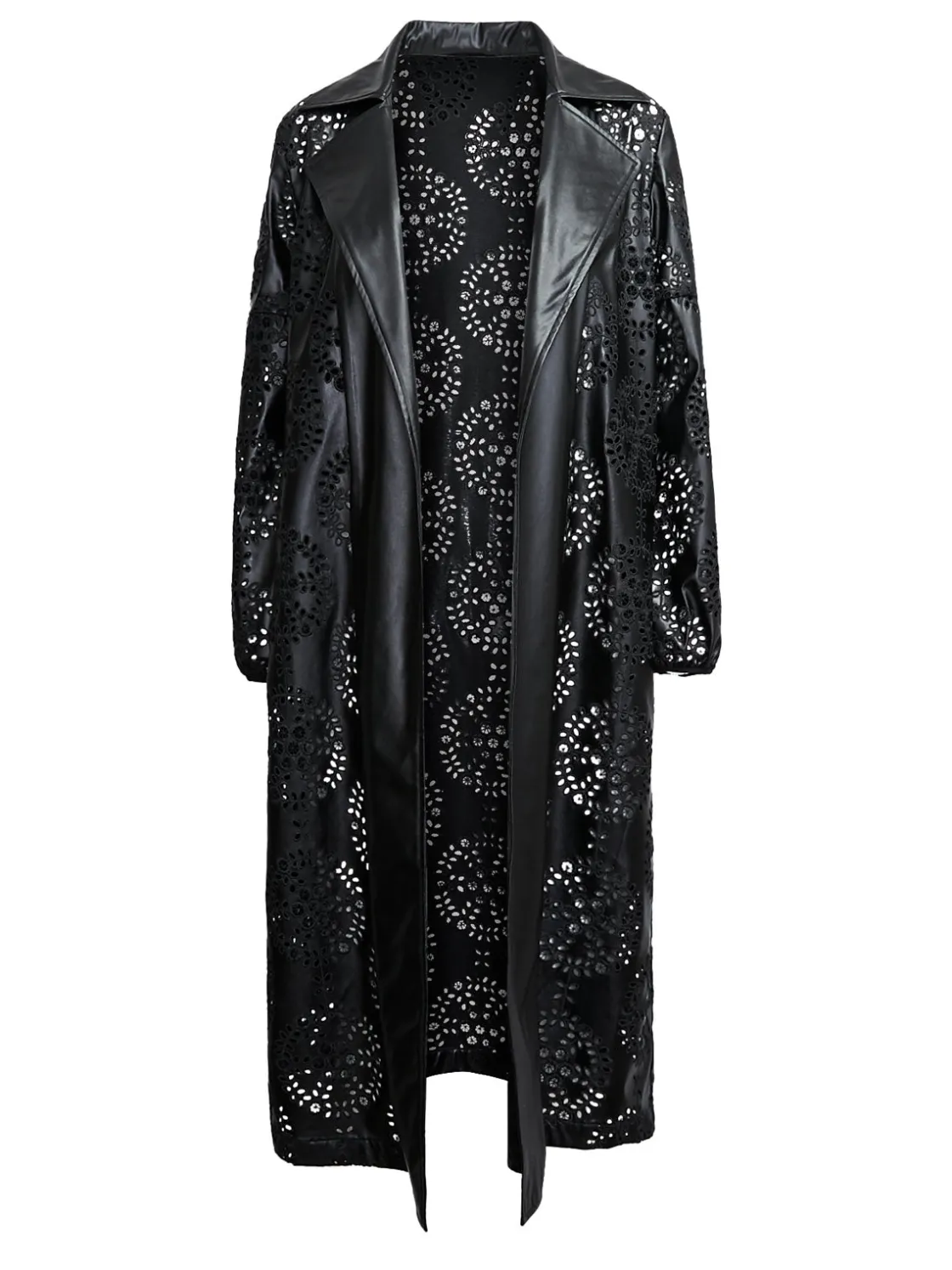 Misook Heritage Fit Open Front Vegan Leather Jacket* Jackets & Coats