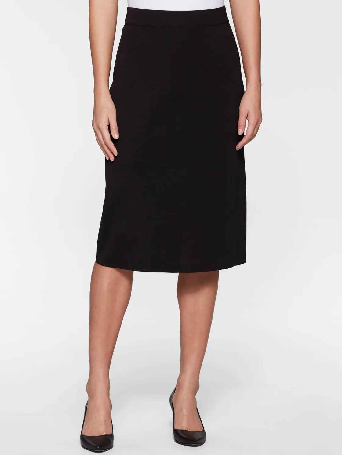 Misook 27" Straight Knit Skirt - Knit Pencil Skirt | * Skirts