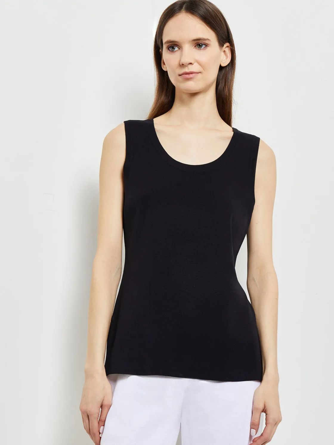 Misook Scoop Neck Tank Top - Sleeveless Top | * Tops & Tees | Tanks