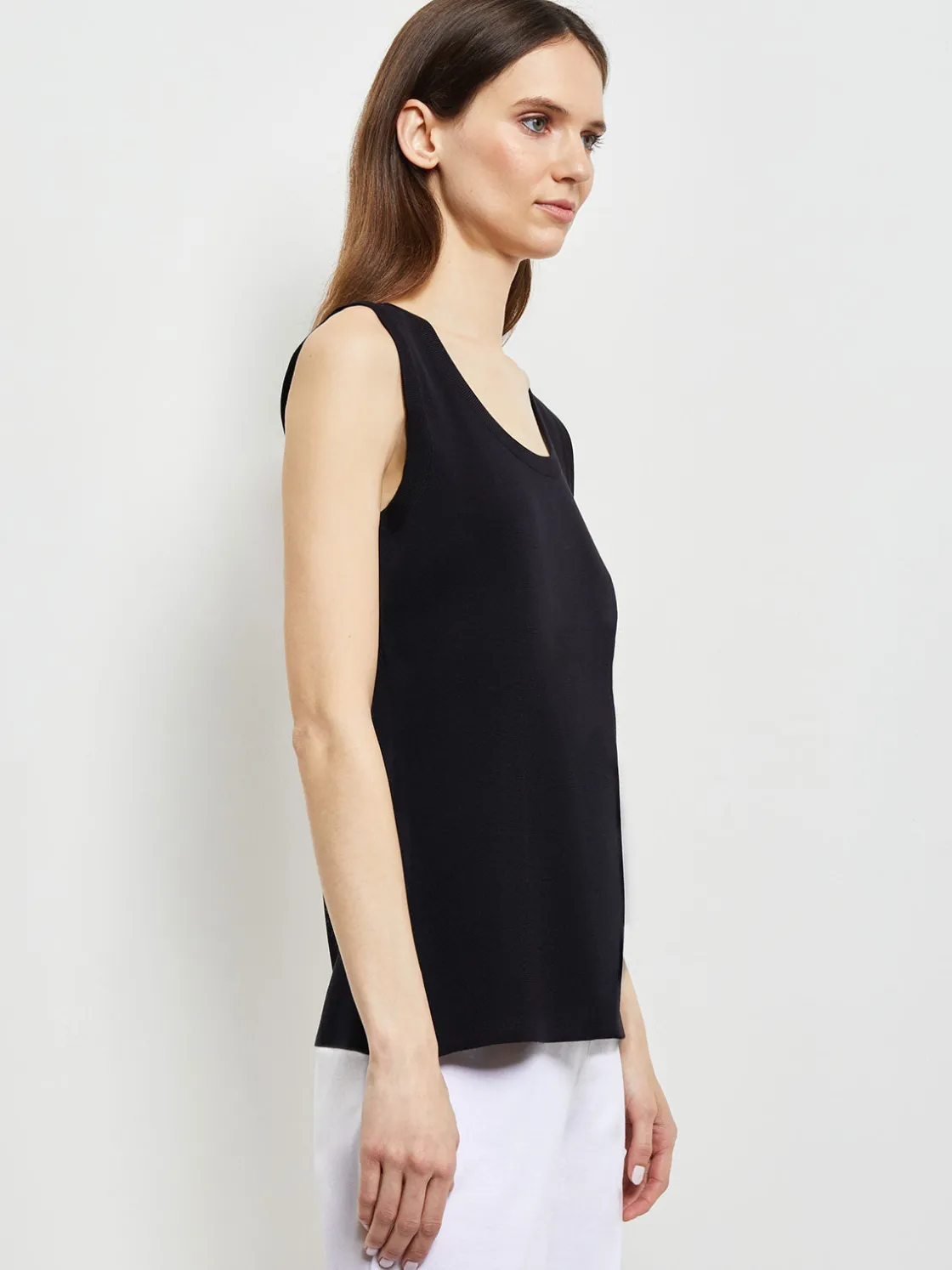 Misook Scoop Neck Tank Top - Sleeveless Top | * Tops & Tees | Tanks