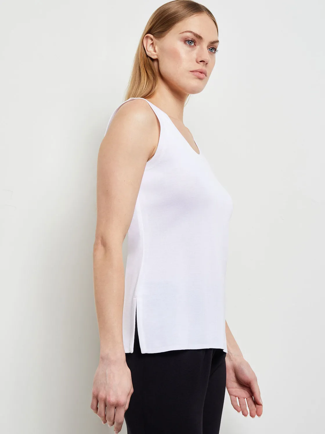 Misook Scoop Neck Tank Top - Sleeveless Top | * Tops & Tees | Tanks