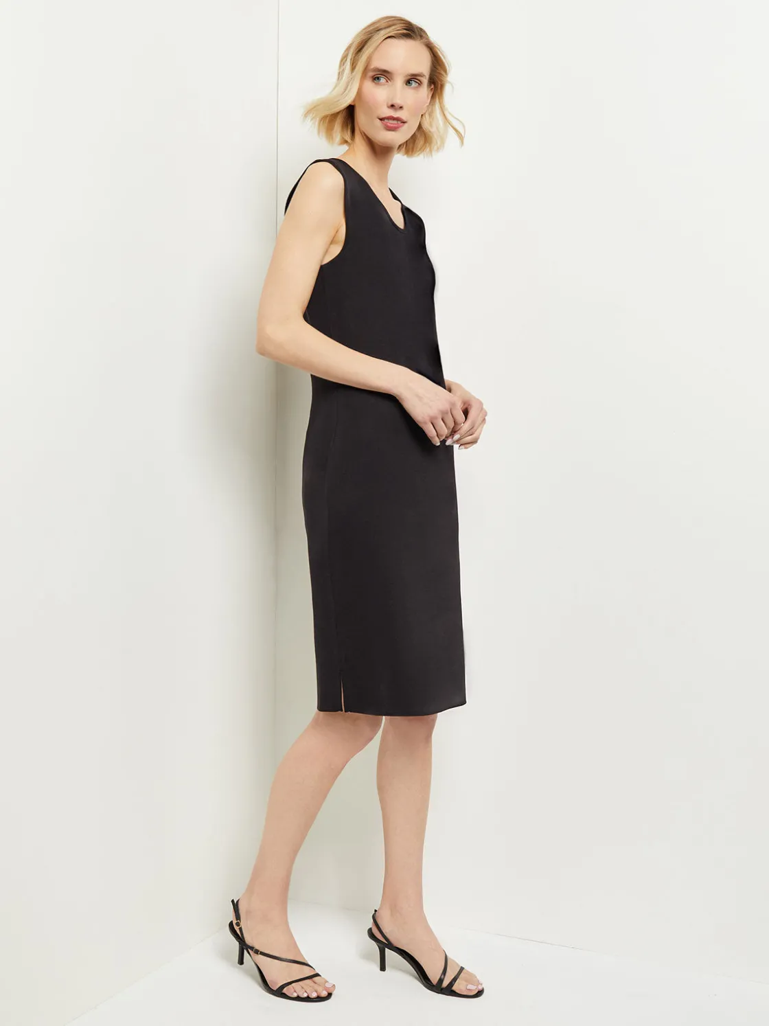 Misook Sleeveless Sheath Knit Dress* Dresses