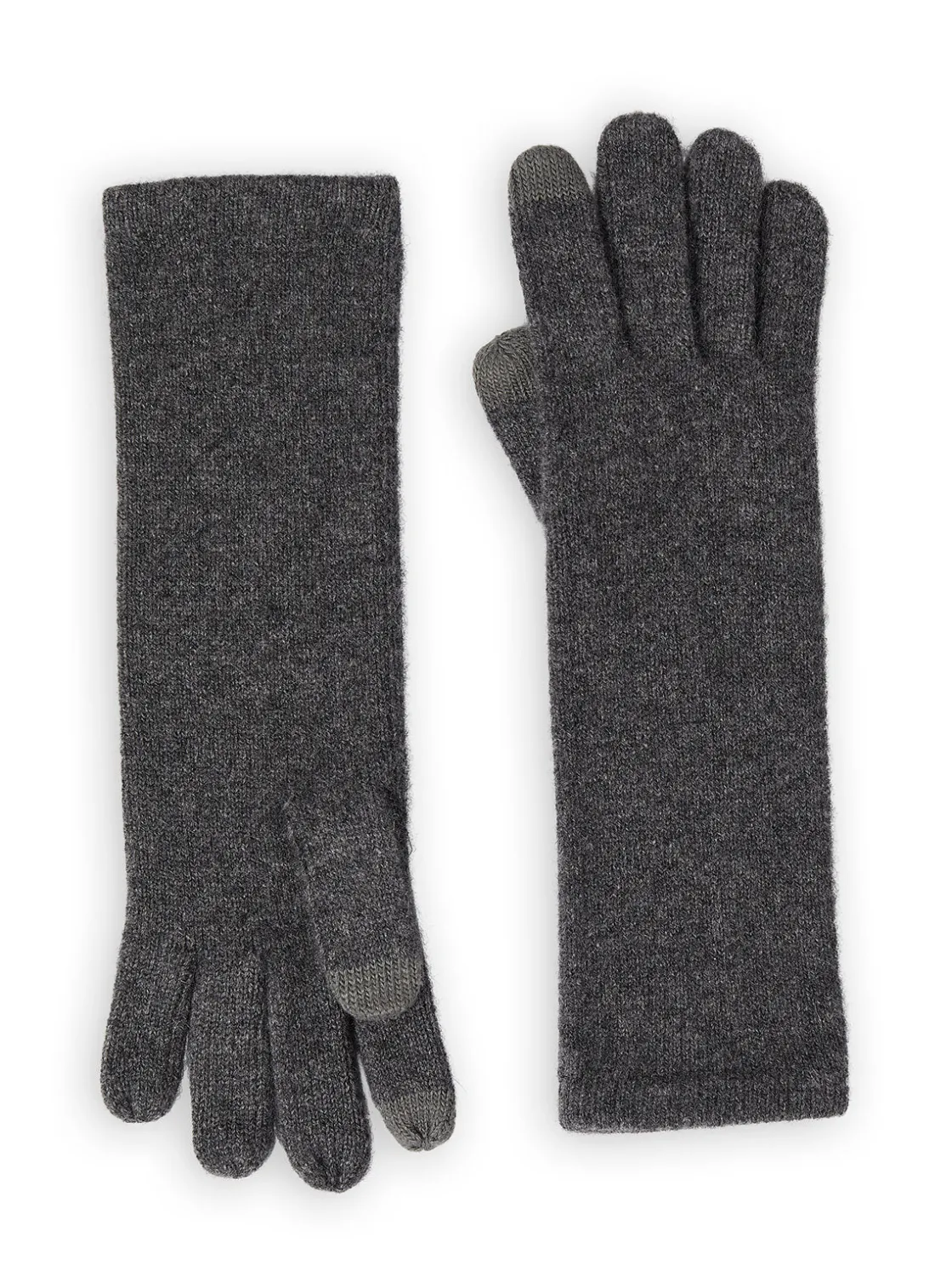 Misook Tech Touch Long Cashmere Gloves* Accessories